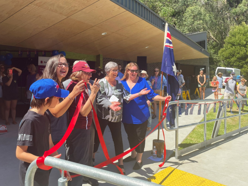 Ready to Take the Plunge at Mirboo North Harriet Shing MP